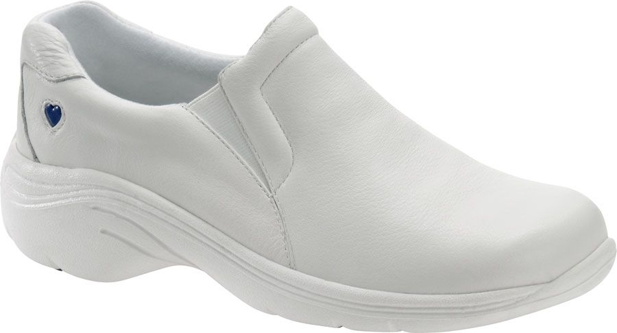 all white nursing shoes